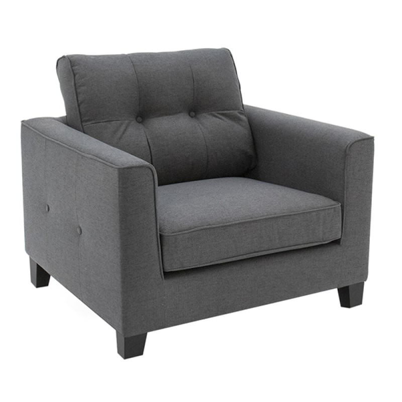 VL Astrid 1 Seater - Charcoal New